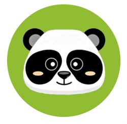 Adhesivo para lector Freestyle Libre - panda