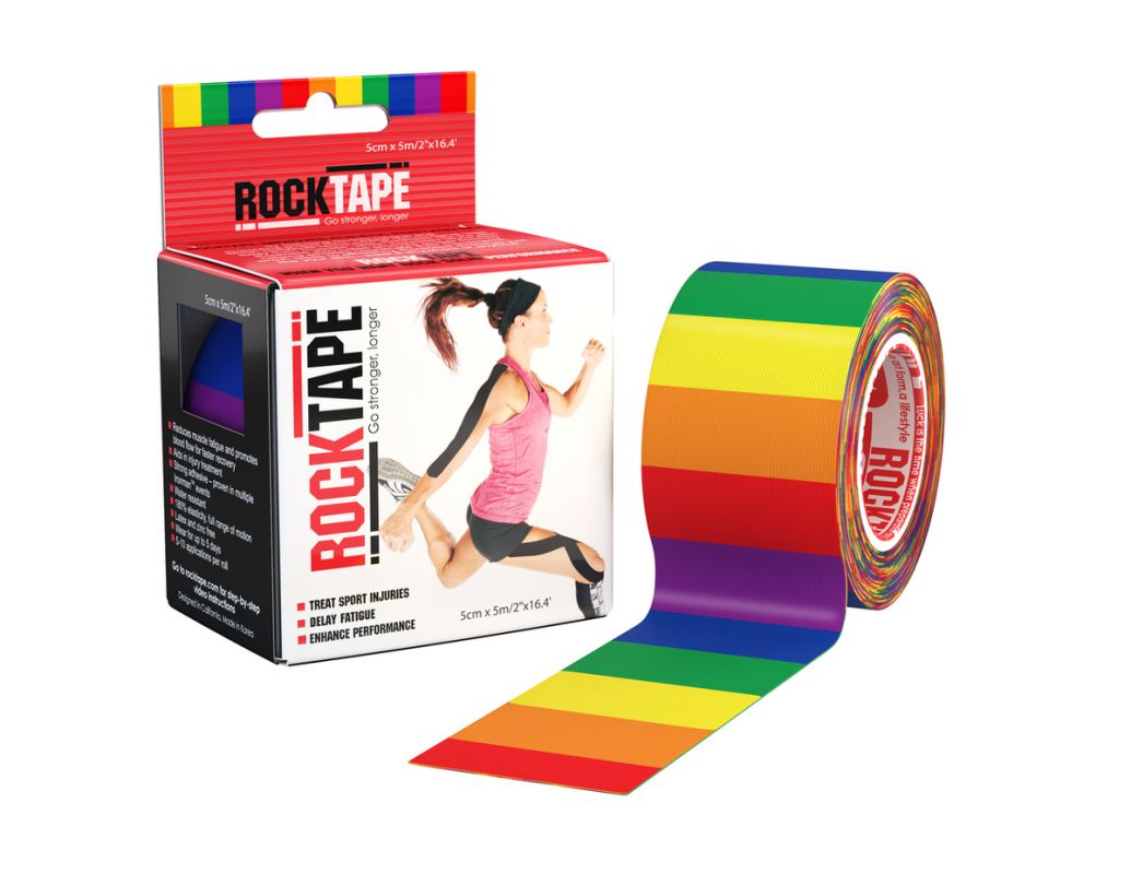 Cinta de kinesiología RockTape - Arcoiris