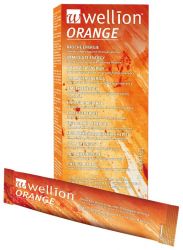 Wellion - caramelo líquido sabor a naranja 