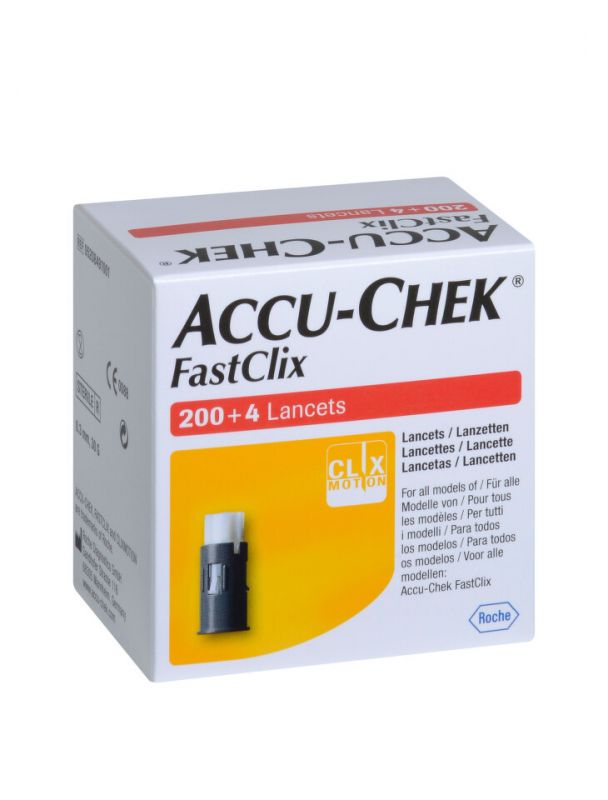 Accu-Chek Fastclix lancets 204x Roche