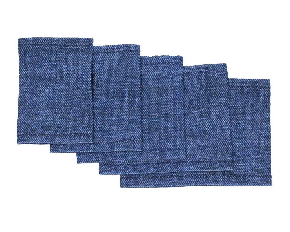 Manga elástica para brazo con diseño estilo denim – Protección para sensor