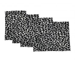 Brazalete elástico - Leopardo gris  | Talla 16 - 21 cm, Talla 20 - 26 cm, Talla 25 - 30 cm, Talla 28 - 36 cm