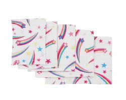 Brazalete elástico – Estrellas fugaces sobre fondo blanco