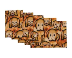 Manga elástica para brazo con diseño de monito divertido – Protección para sensor