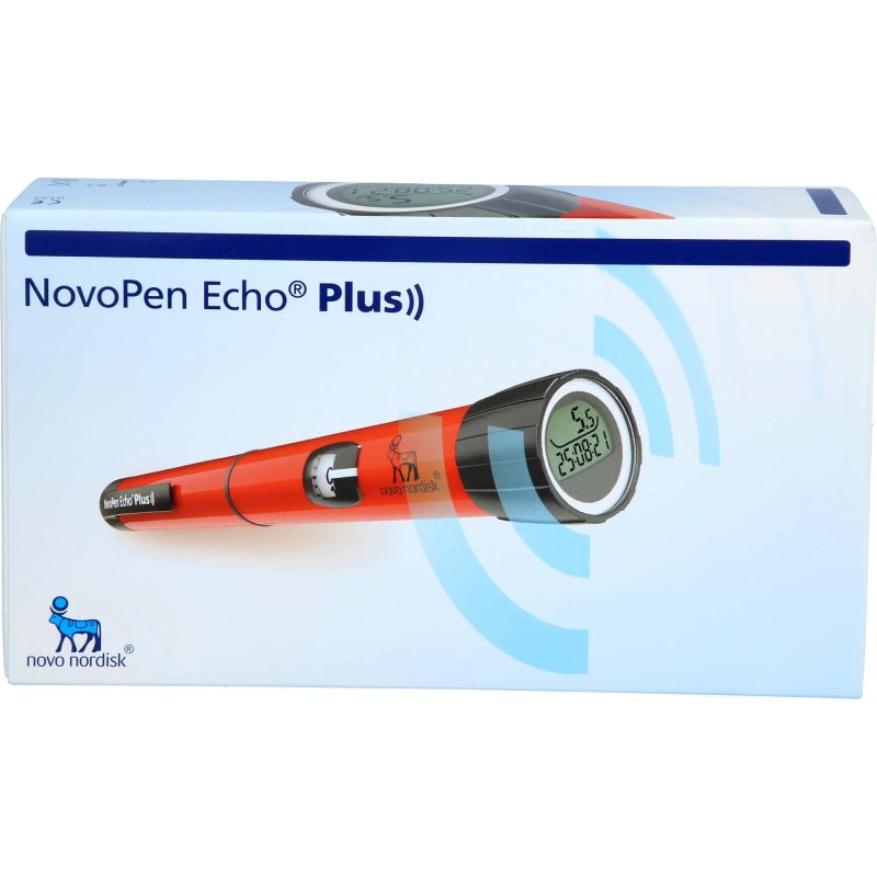 Pluma de insulina NovoPen Echo Plus rojo copack NOVO NORDISK