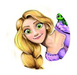 Adhesivo para lector Freestyle Libre - Rapunzel