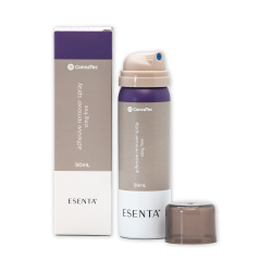 Removedor de adhesivo médico ESENTA - ConvaTec - spray 50 ml. Elimina el adhesivo médico de forma rápida y fiable.