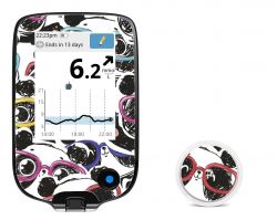 Pegatina para lector + sensor Freestyle Libre - Pandas | Pegatina para lector + sensor , Pegatina para lector