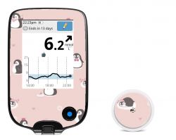 Adhesivo para lector y sensor Freestyle Libre - Pingüinos | Pegatina para lector + sensor , Pegatina para lector