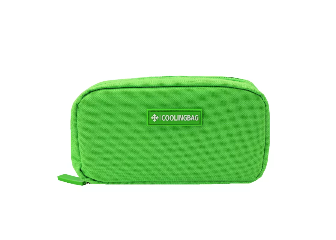 Estuche COOLINGBAG para diabéticos – práctico y elegante, color lima