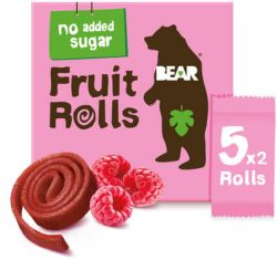 YOYO Bear Frambuesa de rollo de fruta 5 x 20 g EXP.10/03/25